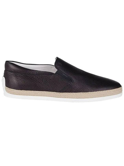 Men's Leather Slip-Ons Black - TOD'S - BALAAN 2