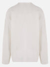 Debossed Anagram Wool Knit Top White - LOEWE - BALAAN 3