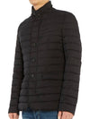 Men's Button Down Jacket Padded Black - HERNO - BALAAN 4