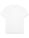 Black Heart Polo Shirt White AZ T066 - COMME DES GARCONS - BALAAN 6