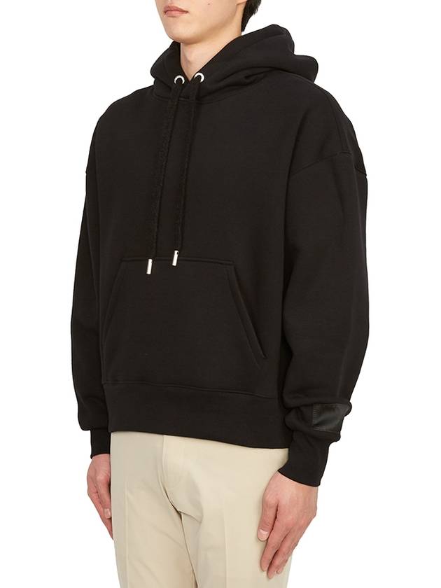 Label Hoodie Black - AMI - BALAAN 3