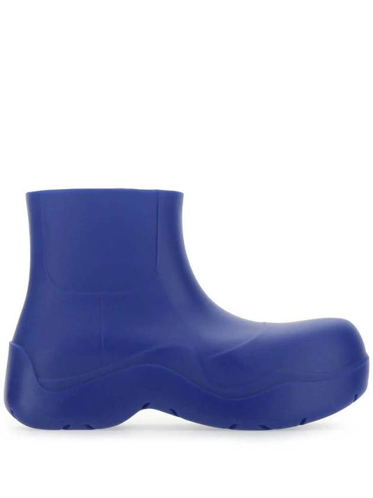 Women's Puddle Rain Boots Cobalt - BOTTEGA VENETA - BALAAN 2