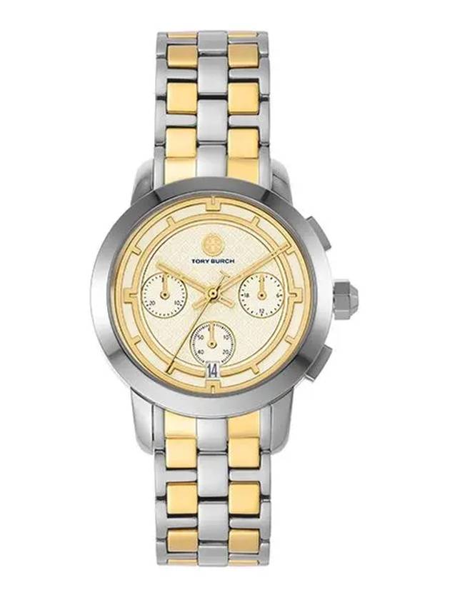 TBW1052 Two Tone Chronograph Women s Watch - TORY BURCH - BALAAN 3