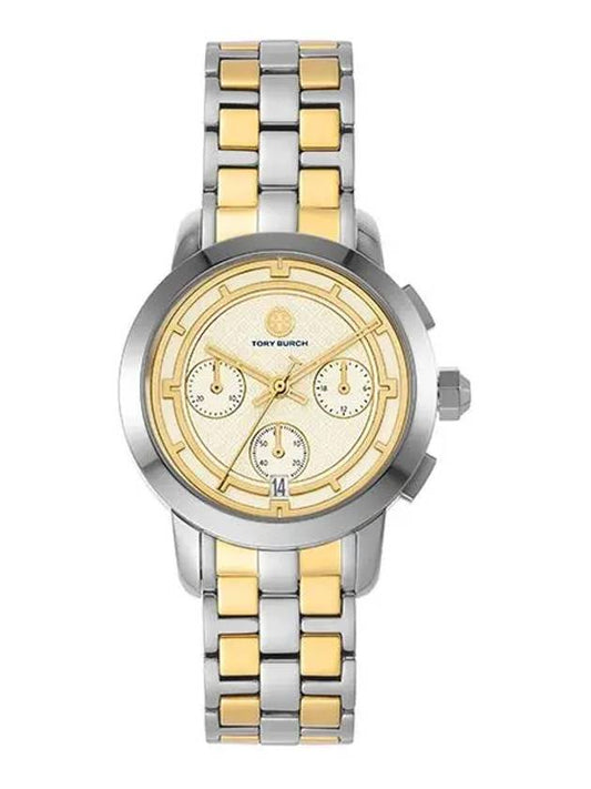 TBW1052 Two Tone Chronograph Women s Watch - TORY BURCH - BALAAN 1