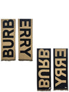 Logo Archive Scarf Brown - BURBERRY - BALAAN 2