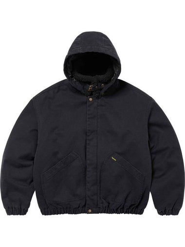 Men's Pow Shirring Lined Bomber Jacket Black - SUPREME - BALAAN 1