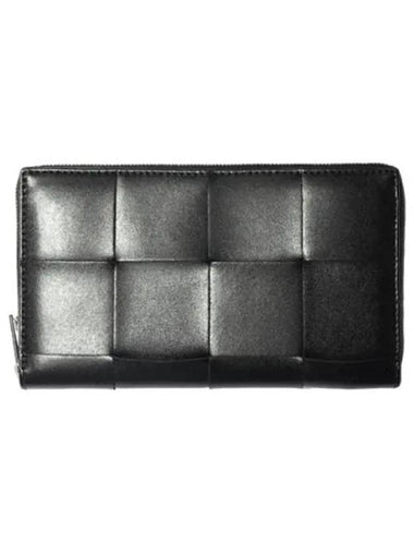 Intrecciato zipper around long wallet - BOTTEGA VENETA - BALAAN 1