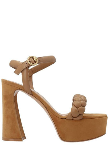 Gianvito Rossi Braided Sandals - GIANVITO ROSSI - BALAAN 1