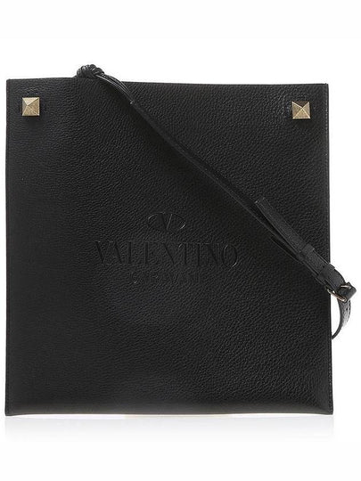 Identity Leather Cross Bag Black - VALENTINO - BALAAN 2