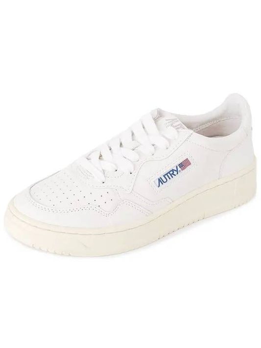 Medalist Goatskin Low Top Sneakers White - AUTRY - BALAAN 2