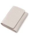 Zip Compact Tri-Fold Half Wallet Ivory - MAISON MARGIELA - BALAAN 6