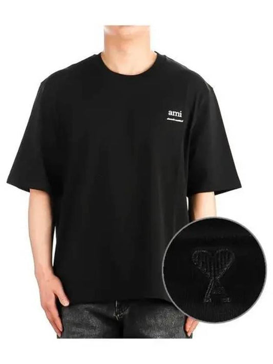 Alexandre Mattiussi Short Sleeve T-Shirt Black - AMI - BALAAN 2