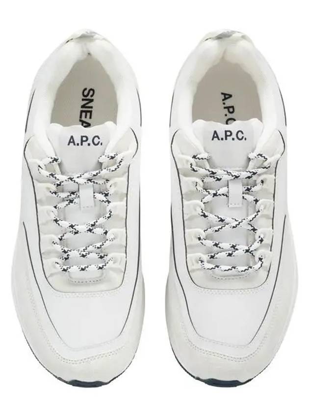 Men's Jay Low Top Sneakers White - A.P.C. - BALAAN 3