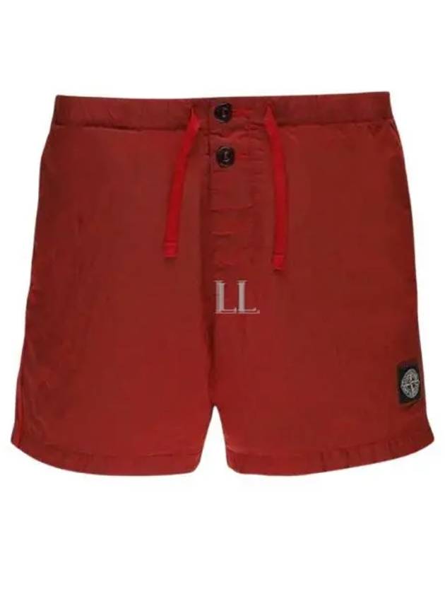 Swimming Nylon Trunk Shorts Red - STONE ISLAND - BALAAN 2