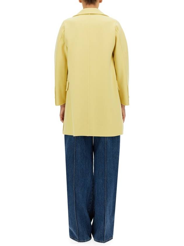 Women's Beira Wool Cashmere Peacoat Yellow - MAX MARA - BALAAN 5