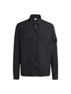 Taylon L Zip-up Long Sleeve Shirt Black - CP COMPANY - BALAAN 2