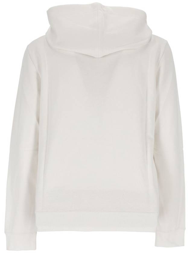 Men's Chest Small Logo Hoodie White - SAINT LAURENT - BALAAN 7