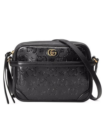 GG Star Small Shoulder Bag Black - GUCCI - BALAAN 1