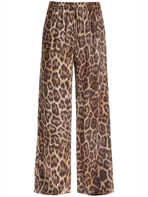 animal print pajama style pants - STELLA MCCARTNEY - BALAAN 1