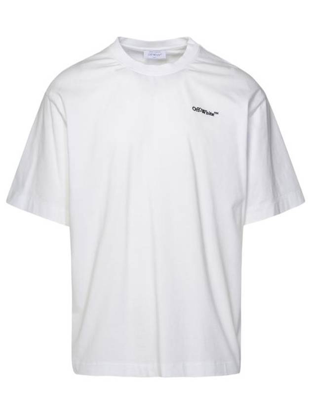 Short Sleeve T-Shirt OMAA120S24JER0010110 White - OFF WHITE - BALAAN 1