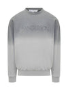 Embroidered Logo Gradient Sweatshirt Grey - JW ANDERSON - BALAAN 1