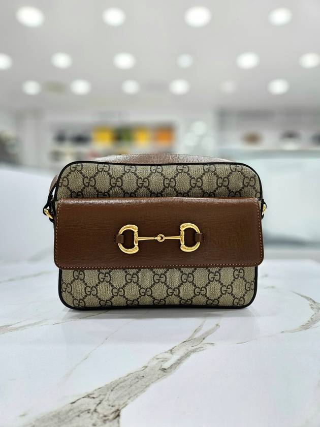 Horsebit 1955 small shoulder bag cross 645454 - GUCCI - BALAAN 10