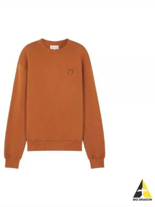 Bold Fox Head Cotton Sweatshirt Orange - MAISON KITSUNE - BALAAN 2