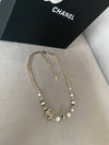 CC logo necklacepearl pearl necklace goldABE159 - CHANEL - BALAAN 5