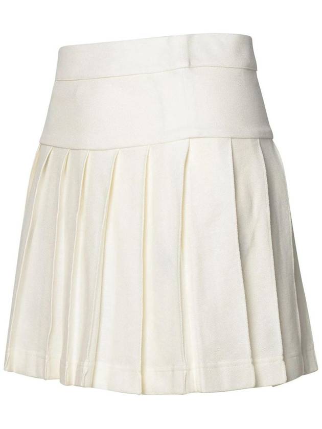 Midi Skirt PWCC070S24FAB0010310 White - PALM ANGELS - BALAAN 4