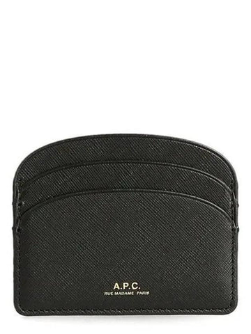 Half Moon PXBJQ F63270 LZZ Card Wallet 991567 - A.P.C. - BALAAN 1