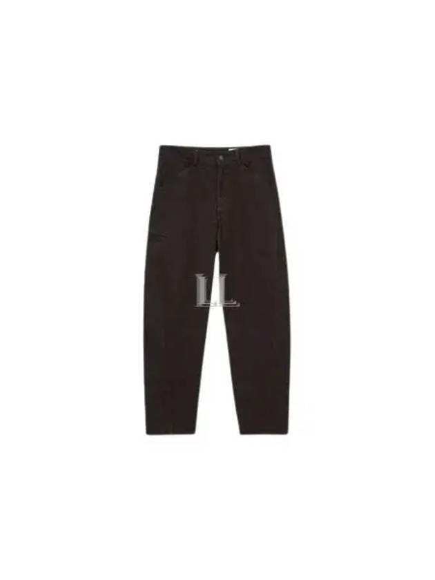 Twisted Workwear Straight Pants Espresso - LEMAIRE - BALAAN 2