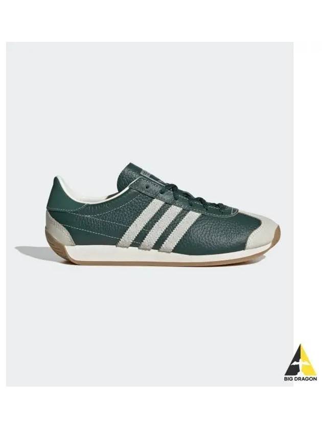 Country OG Leather Low Top Sneakers Collegiate Green - ADIDAS - BALAAN 2