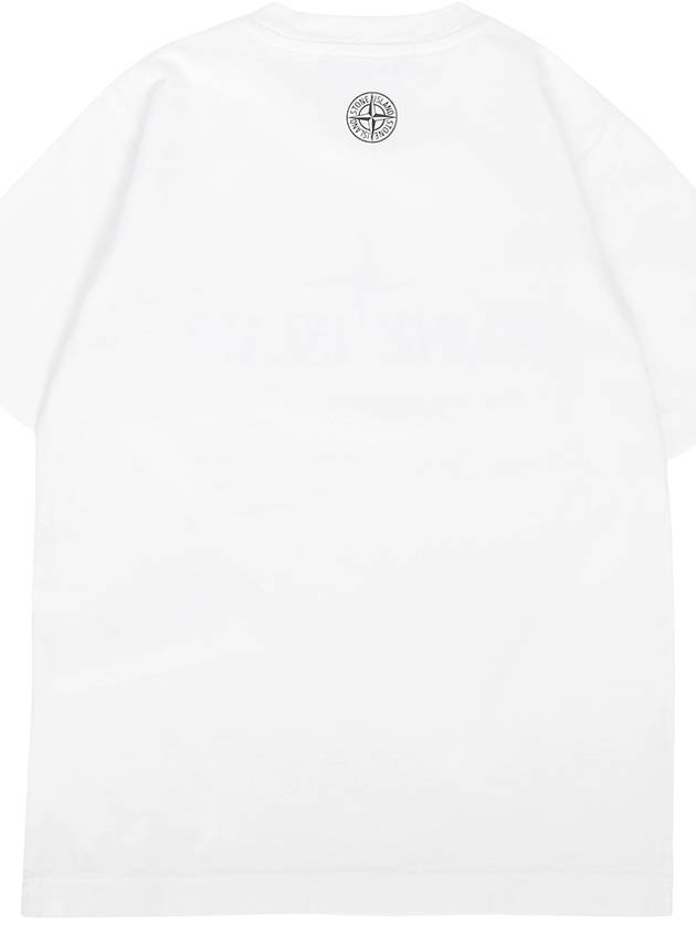 Kids Logo Print Cotton T Shirt 781621073 V0001 6 8 - STONE ISLAND - BALAAN 3