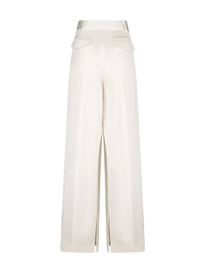 SATIN TROUSERS - JIL SANDER - BALAAN 2