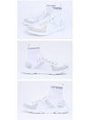 B21 Socks Knit High Top Sneakers White - DIOR - BALAAN 4