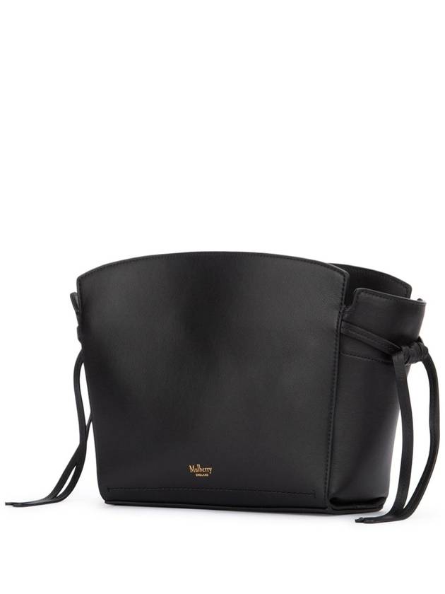 Micro Classic Grain Clovelly Cross Bag Black - MULBERRY - BALAAN 4