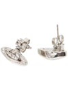 Pina Bas Relief Earrings Silver - VIVIENNE WESTWOOD - BALAAN 4