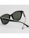 Eyewear Burtterfly Acetate Sunglasses Black - CHANEL - BALAAN 5