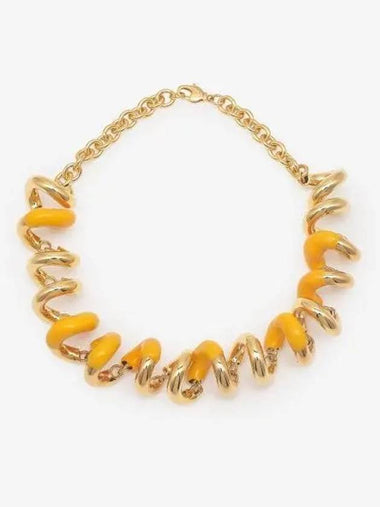 Pusilo Twist Necklace Yellow Gold - SUNNEI - BALAAN 1