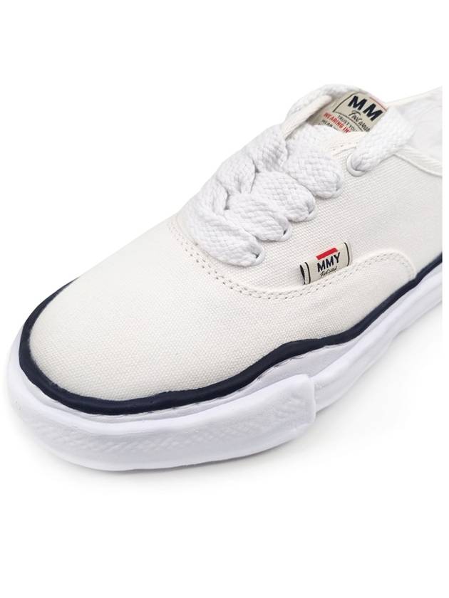 Baker OG Sole Canvas Low Top Sneakers White - MAISON MIHARA YASUHIRO - BALAAN 6