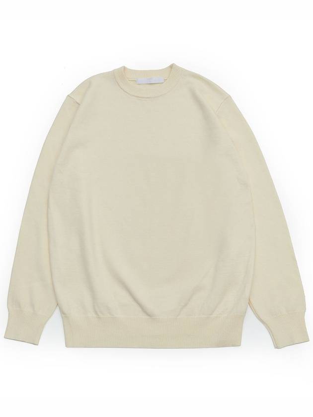 Soft Crew Neck Knit Top Ivory - C WEAR BY THE GENIUS - BALAAN 6