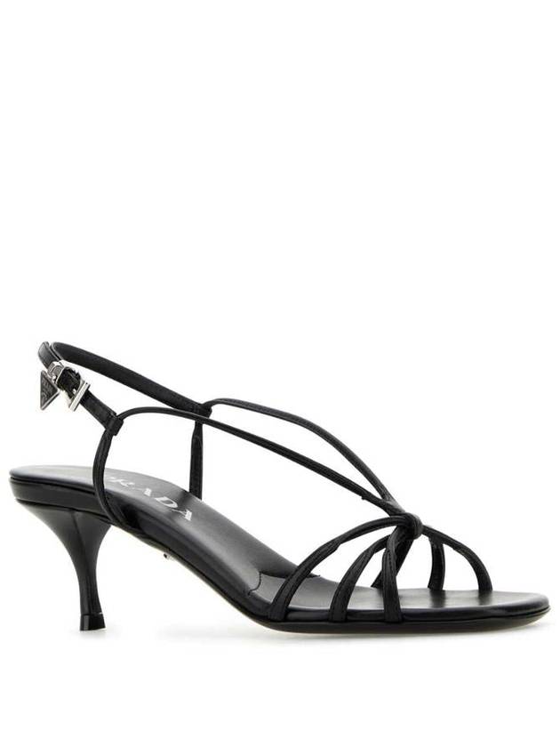 Heel leather sandals 1X504N 011 F0002 - PRADA - BALAAN 3