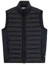 Loom Woven Chambers Recycled Nylon Down TC Vest Navy - STONE ISLAND - BALAAN 2