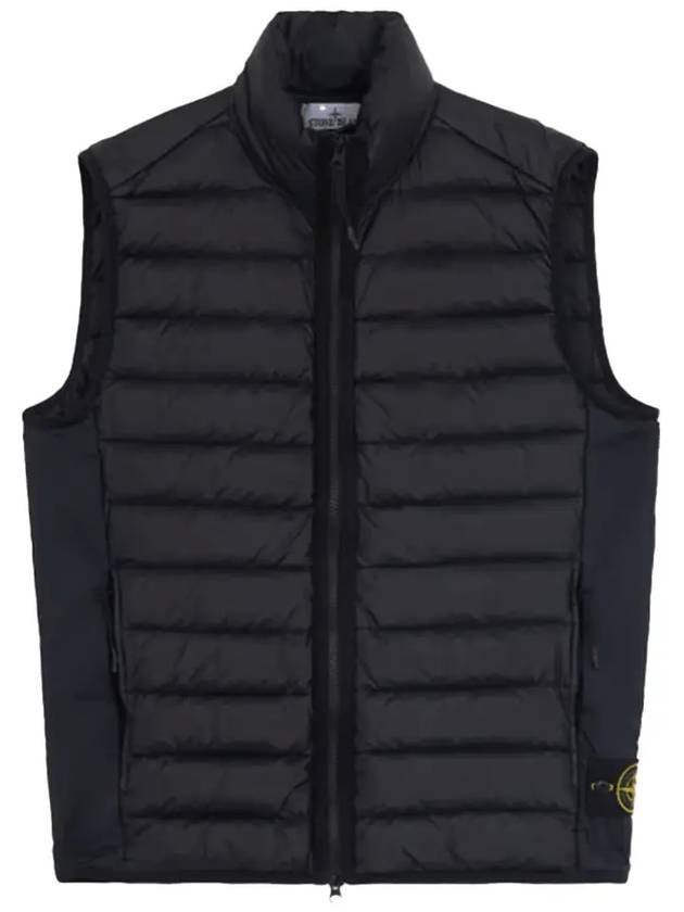 Loom Woven Chambers Recycled Nylon Down TC Vest Navy - STONE ISLAND - BALAAN 2