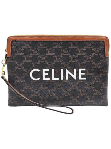 Celine Triomphe Small Strap Pouch - CELINE - BALAAN 1