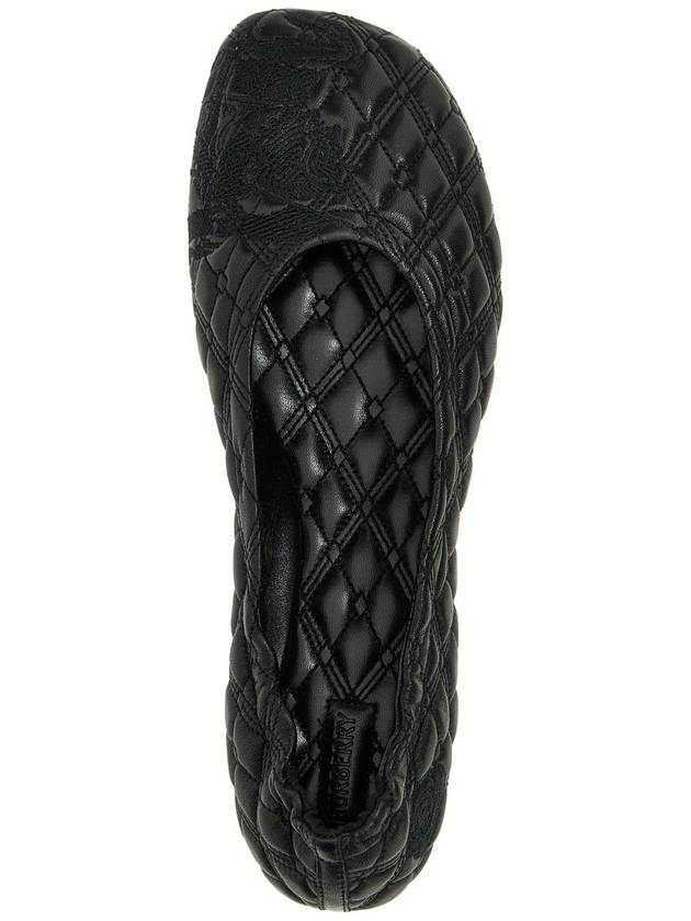 Quilted Leather Ballerinas Black - BURBERRY - BALAAN 5