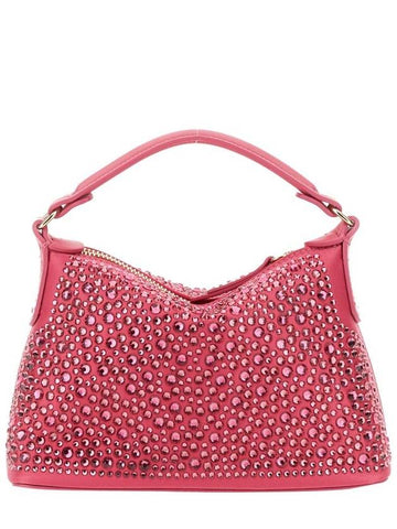 Leonie Hanne X Liu Jo Mini Hobo Bag With Rhinestones - LIU JO - BALAAN 1