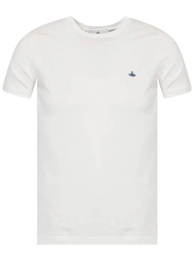 ORB Embroidery Short Sleeve T-Shirt White - VIVIENNE WESTWOOD - BALAAN 2