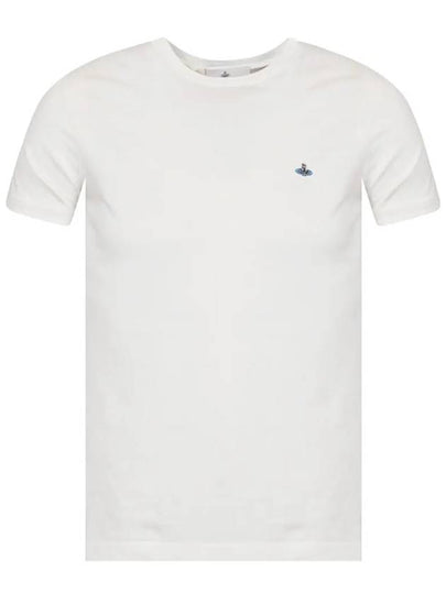 ORB Embroidery Short Sleeve T-Shirt White - VIVIENNE WESTWOOD - BALAAN 2