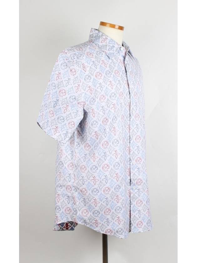 Short Sleeved Signature Sleeve Shirt XL - LOUIS VUITTON - BALAAN 6